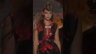 Gigi hadid and Bella Hadid for anna  sui ss19 Rehersal VS Show #model #runway #viral #fashion