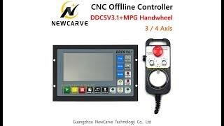 CNC Controller DDSCV3 1 3  4 Axis Offline Stand Alone Controller For Engraving Milling Machine