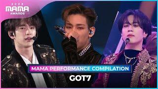 #2022MAMA GOT7갓세븐 MAMA PERFORMANCE COMPILATION 2022 MAMA 수상자 역대 마마 무대 모아보기