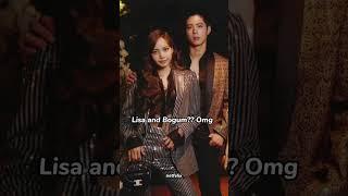 Lisa Tae and Bogum literally ended fanwars  #taehyung #lisa #parkbogum