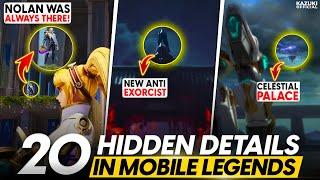 20 HIDDEN DETAILS IN MLBB TRAILERS THAT YOU MISSED