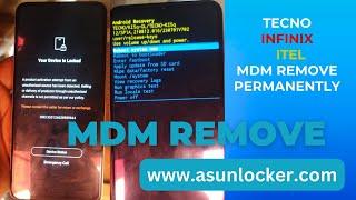 Tecno KI5q MDM Remove Permanently without Flash - Tecno Inifinx MDM lock Remove solution #tecnomdm