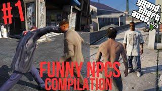 FUNNY NPCS compilation in GTA 5 #1