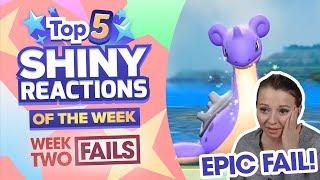 TOP 5 SHINY FAILS OF THE WEEK Pokemon Lets GO Pikachu and Eevee Shiny Montage Week 2