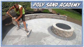 How To Polymeric Sand Concrete Paver Joints  DIY