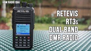 Retevis RT3S Dual Band DMR Handheld Review - Ham Radio Q&A