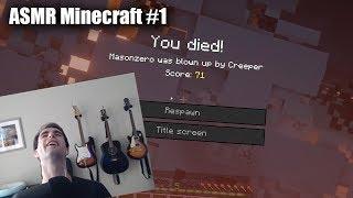 My First Two Days in Minecraft...  ASMR Minecraft #1 soft speaking