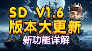 【stable diffusion】V1.6 版本更新功能详解