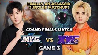 Finally they pick Assassin jungle in MLBB CHINA tournament │XYG vs MYG Game 3