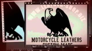 LEATHER-SHOP.BIZ Custom Made motorcycle leathers.wmv