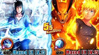 MAXED Naruto The Final Showdown EX LV.15 vs MAXED Sasuke The Final Showdown EX LV.15 - NxB NV