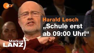 Lesch fordert Schule erst ab 0900 Uhr - Markus Lanz vom 05.03.2020  ZDF