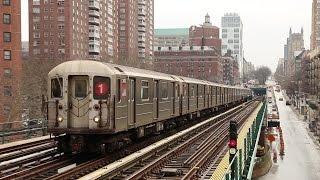 NYC Subway Elevated Trains at 125th Street