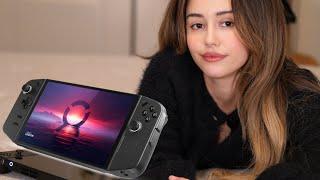 Lenovo Legion Go  Unboxing  ASMR  playing Alan Wake 2 Cyberpunk fortnite + more video games 