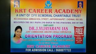 LIVE OPR Trust KRT Carrier AcademyGroup 1 Mains Free Orientation Program@BGNews1