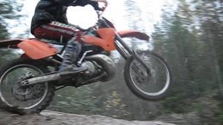 KTM250cc jump failed