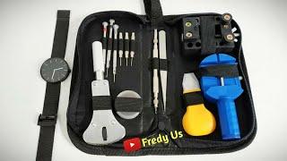 WATCH REPAIR TOOL KIT  ALAT SERVICE JAM TANGAN - ASMR UNBOXING NO TALKING