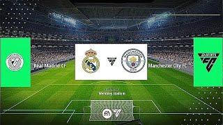 REAL MADRID VS MANCHESTER CITY  EA FC 24 MOBILE GAMEPLAY