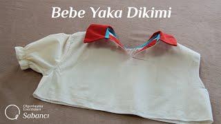 Bebe Yaka Dikimi  sewing a round collar blouse 