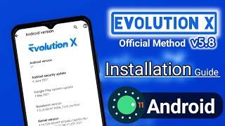 Evolution-X Android 11 Installing guide for Android Devices  Best Gaming Rom  Ft.Redmi k20 pro