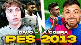 DAVOO XENEIZE REAL MADRID vs. LA COBRA BARCELONA - PES 2013 - ¿QUIEN ES MEJOR?