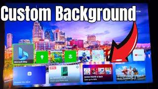 How to get a custom wallpaper on your Xbox Home Screen Fast and Easy