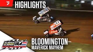 IRA Sprints Maverick Mayhem at Bloomington Speedway 62124  Highlights