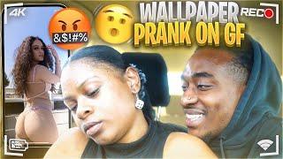 WALLPAPER PRANK ON GF