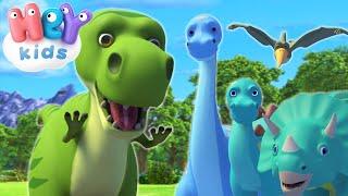 To dinozaurów świat  Dinozaury dla dzieci  Dinozaur piosenka  HeyKids