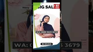 GARANSI WA 0889 9623 3679 Distributor Jilbab Kerudung Serut Lamongan #shortsvideo #shorts #short