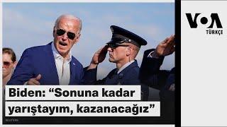 Biden “Sonuna kadar yarıştayım kazanacağız” VOA Türkçe