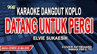 DATANG UNTUK PERGI KARAOKE NADA WANITA ELVIE SUKAESIH DANGDUT KOPLO VERSION