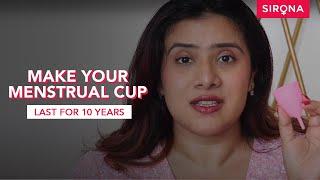 How To Make Your Menstrual Cups Last Longer  How To Keep Menstrual Cup Clean  Sirona Hygiene