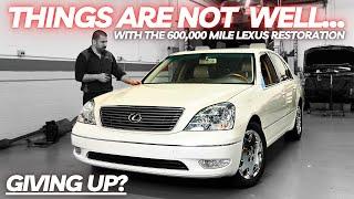 The 600000 Mile Lexus is Back from The Body Shop. Things Are Not Well...