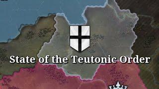 European War 7 Medieval  The Teutonic Order on conquest