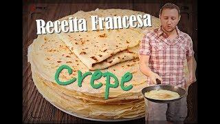 Receita francesa - Crepe francês Receita bem fácil