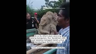 Momen saat Warga Menemukan Arca Ganesha di Dusun Sayidan Yogyakarta