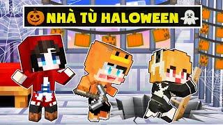 Nếu Mr Vịt và Kamui Thử Thách Thoát Khỏi Nhà Tù Halloween trong Minecraft