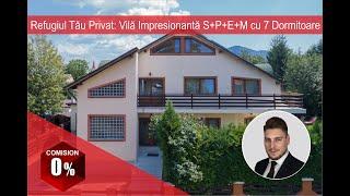 Refugiul Tău Privat Vilă Impresionantă S+P+E+M cu 7 Dormitoare