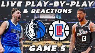 Dallas Mavericks vs Los Angeles Clippers  Live Play-By-Play & Reactions