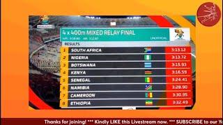 RSA  313.12  DOUALA 24 - 23rd CAA African Athletics Senior Championships  Mixed 4x400m Final