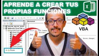 ¿Quieres tener tus propias funciones en excel creadas por ti? aquí te explico como hacerlo.