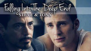 Steve & Tony  Falling Into The Deep End **Post-Civil War AU**