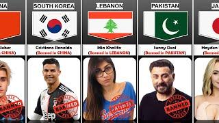 Celebrities Banned in Different Countries  Celebrities Banned From Other Countries part 2