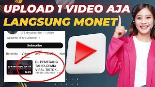 Cara Cepat Monetisasi Youtube Modal 1 Video Saja Langsung Dapat 4000 Jam Tayang