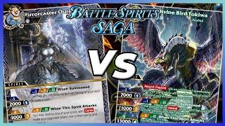 Battle Spirits Saga Divine Bird Tokiwa vs Mirrorcaster Serpents   Savior of Chaos Meta BSS04