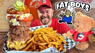 6-Patty Fat Boy Burger Challenge in Abbotsford Wisconsin