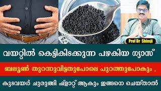 വയറ്റിൽ കെട്ടികിടക്കുന്ന  ഗ്യാസ് ബലൂൺ തുറന്നപോലെ പുറത്തുപോകുംGas problem malayalam Dr Shimji