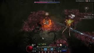 Diablo 4 Tier 4 Malignant Burrow - Nightmare Echo of Varshan