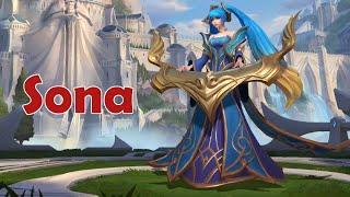 Wild Rift Closed Beta Sona Support Gameplay